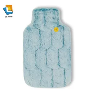 bs quality hot water bottle bag weave knitted cover