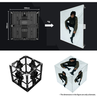 Display a Cubo LED per Pubblicità Esterna Impermeabile, Schermo LED a Cubo