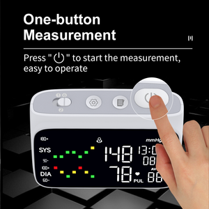 맞춤형 전자동 팔 혈압계 OEM 혈압계 대형 LED 화면 진동식 - Product Image 3