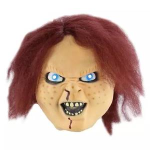 Perruque retour à l'âme halloween <span class=keywords><strong>Ghost</strong></span> Festival, Chaji <span class=keywords><strong>Ghost</strong></span>, masque pour bébé, accessoires de pansement, Latex, horreur, diable, visage, capot, <span class=keywords><strong>Film</strong></span> de jeu - Product Image 1