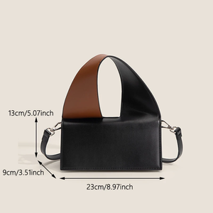 Borse in PU a Contrasto di Colore per Donne, <span class=keywords><strong>Borsa</strong></span> di Lusso in Pelle da <span class=keywords><strong>Donna</strong></span> di <span class=keywords><strong>Marca</strong></span>, Borse Tote Femminili, Produttore MOQ 50 Pezzi - Product Image 6