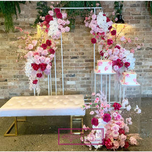 ديكور في الهواء الطلق للحفلات ديكور الزهور لوازم الزفاف خلفية - Product Image 6