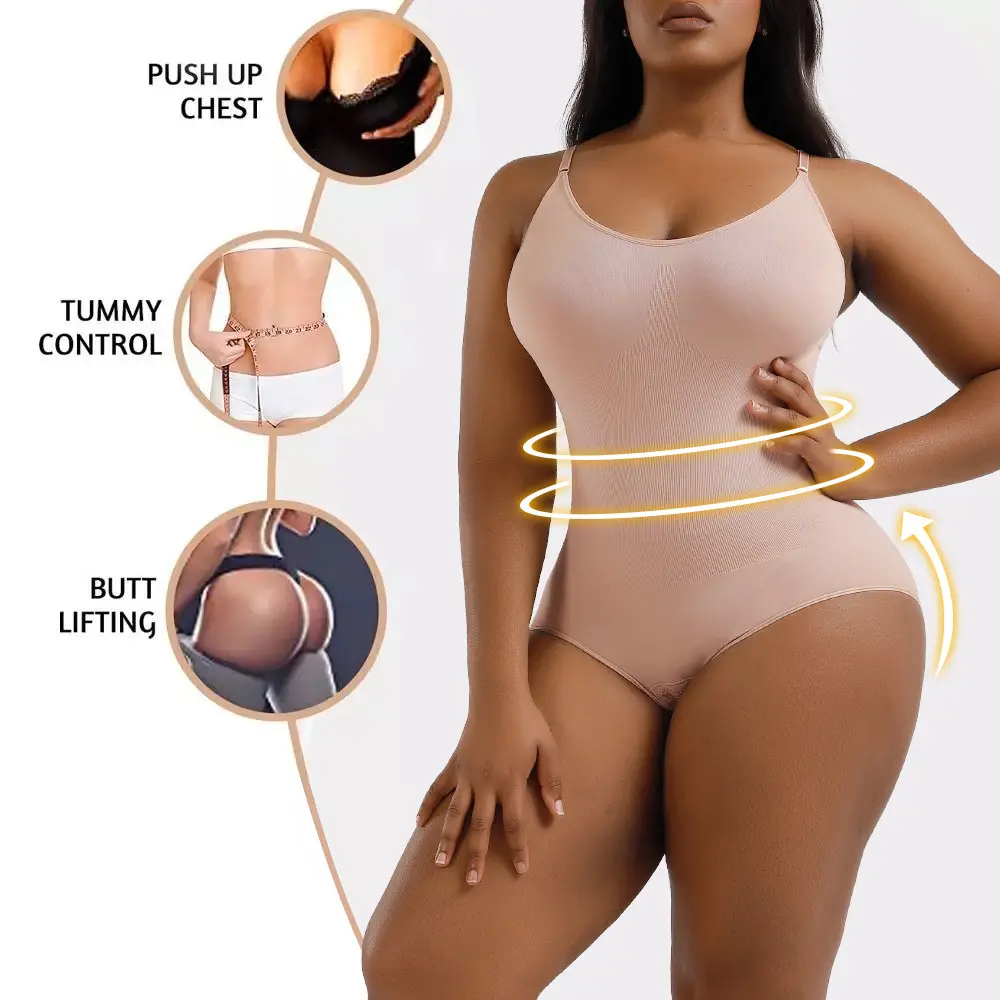 स्लिमिंग Bodysuit महिलाओं बट चोर Shapewear निर्बाध कमर पेट नियंत्रण बॉडी शेपर Bodysuit