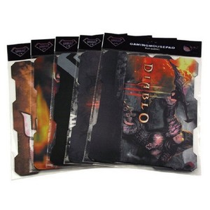 Alfombrilla de ratón para juegos de forma irregular L-18, 250x325x4mm, tela no tóxica para juegos - Product Image 5