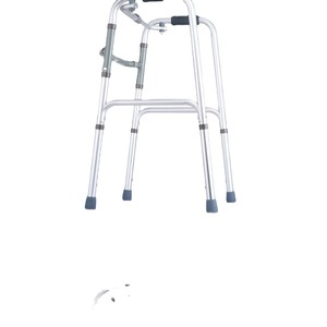 Déambulateur pliable en aluminium Stone Bridge, gris, pour adultes, stable, portable, favorisant la santé - Product Image 1