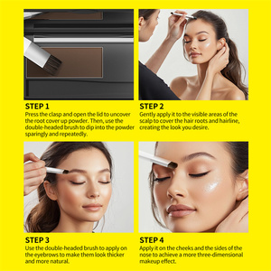 Professionale fabbrica all'ingrosso prezzo radice dei <span class=keywords><strong>capelli</strong></span> Touch up ombra in polvere nero marrone attaccatura dei <span class=keywords><strong>capelli</strong></span> in polvere correttore - Product Image 5