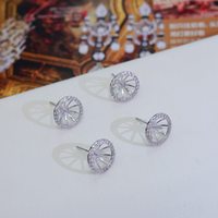 Pendientes de Perlas Edison Blancas Redondas al por Mayor, 10mm, Tipo Girasol, Hipoalergénicos, Elegantes para Mujer Ejecutiva, Regalo OEM