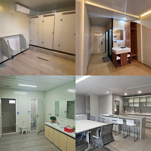 บ้านเคลื่อนที่แบบสำเร็จรูป OEM ผลิตตามสั่ง โครงสร้างเหล็กแบบถอดประกอบได้ บ้านคอนเทนเนอร์แบบเคลื่อนย้ายได้ ห้องนอน ห้องนั่งเล่น ดีไซน์ทันสมัย อายุการใช้งาน 25 ปี - Product Image 2