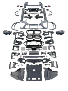Kit de Carrocería Más Reciente para <span class=keywords><strong>BMW</strong></span> <span class=keywords><strong>X5</strong></span> G05 2019-2022, Actualización a X5MT G05 2025, Reestilización sin Cortes, Faro Delantero, Capó, Parachoques, Conexión Plug and Play - Product Image 5