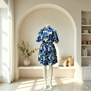 Abito Jalabiya Arabo Mediorientale con Perle e Paillettes Ricamate, <span class=keywords><strong>Abbigliamento</strong></span> Femminile Musulmano per il Ramadan - Product Image 6