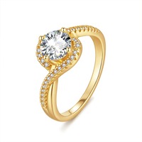 Bague Halo en Argent Sterling 925 Personnalisée OEM avec Moissanite Ronde et Pavé, Vente en Gros, Fabricant de Bijoux Fins pour Femmes