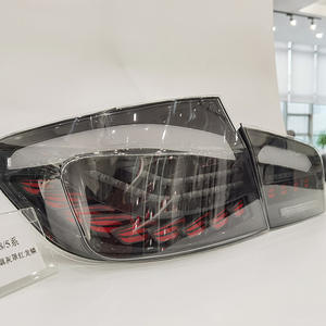 Cubierta Gris para Luz Trasera de BMW Serie 5 F10 F18, Diseño Escama de Dragón, Luz de Señal de Giro Secuencial, Luz Diurna, Mejora de Retrofit - Product Image 1