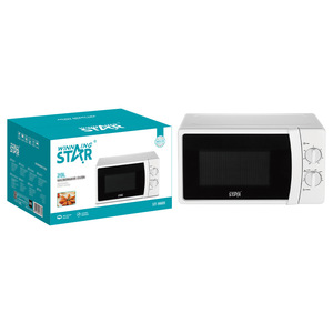 WINNINGSTAR Hot Selling 20L <b>Small</b> Household Multifunctional Turntable Mechanical <b>Microwave</b> Oven (European/British Standard) - Product Image 1
