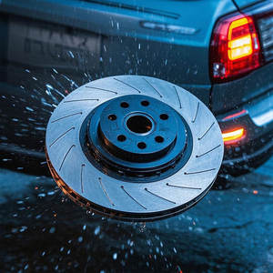 YOKER OE 4F0615301D ขายส่งจากโรงงาน อะไหล่รถยนต์คุณภาพสูง ระบบเบรกอัตโนมัติของออดี้ จานเบรกหน้าสำหรับซ่อม ระบบเบรกโดยตรง - Product Image 3