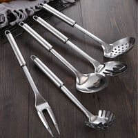 Accessoires de cuisine en acier inoxydable pour la cuisine ustensiles de cuisine ensemble d'outils de cuisson