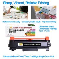 TN2420 Toner Brother compatible TN760 pour imprimante Brother TN760 TN2405 TN2450 TN2445 TN760 TN29J TN2420 Cartouches de Toner