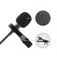 Microphone Cravate Filaire Mini Mir USB Type C 3.5 AUX pour Enregistrement Audio Vidéo Enseignement TikTok VLOG - Grande Vente