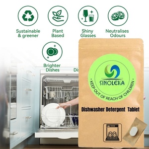 Pastiglie Detergenti <span class=keywords><strong>per</strong></span> <span class=keywords><strong>Lavastoviglie</strong></span> al Limone Fresco, Ecologiche e Personalizzabili - Product Image 2