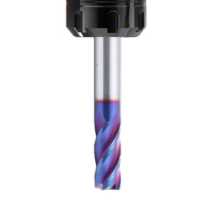 ดอกกัดทังสเตนคาร์ไบด์เคลือบนาโนบลู 4 ฟลุต HRC63 ราคาขายส่ง - Product Image 3