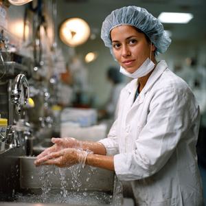 Blouse de laboratoire quatre saisons, résistante aux plis, durable, vêtements de protection pour <span class=keywords><strong>institut</strong></span> de <span class=keywords><strong>recherche</strong></span> - Product Image 6