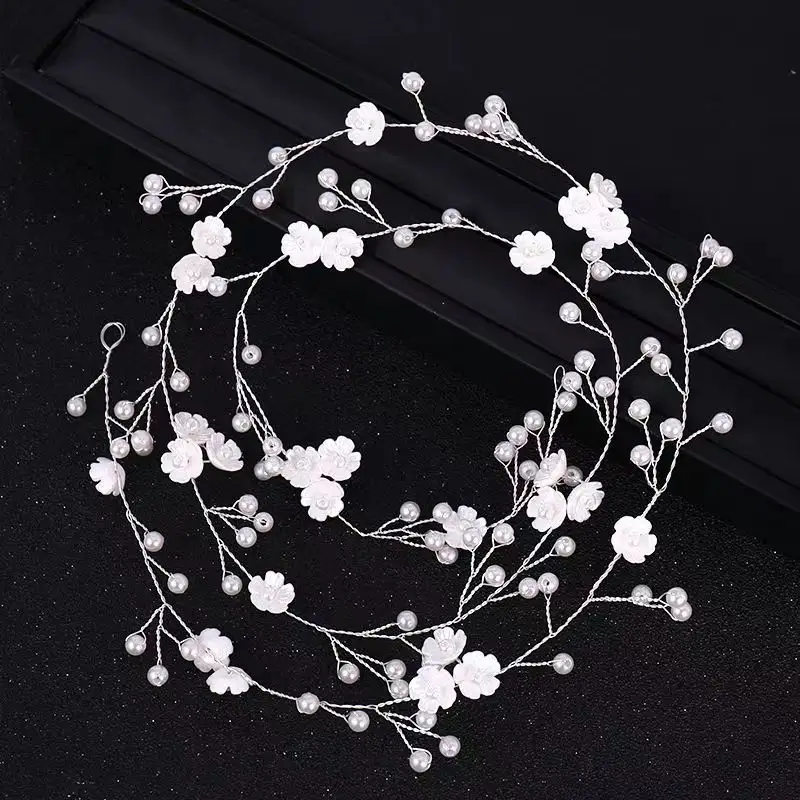 Flower Hair Band Wedding Dress Accessories Bride Jewelry Headdress Wedding Accessories Wholesale