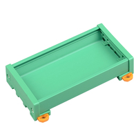 Solution de montage de carte PCB de profil PM50-support d'adaptateur de rail DIN et de surface plate de largeur de 50mm avec le support et le boîtier de carte PCB