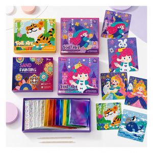 Kit de Pegatinas Portátiles con Diseño Brillante para Niños, Set de Actividades Creativas, Sin Pantalla, para la Escuela, Viajes, Fiestas - Product Image 2
