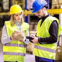 Gilet Riflettente Verde Lime ad Alta Visibilità con Chiusura Traspirante in Rete per Lavoratori Edili e Stradali