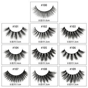 Ensemble de <span class=keywords><strong>Cils</strong></span> <span class=keywords><strong>Individuels</strong></span> Magnétiques Souples Naturels Faits à la Main Personnalisés Fibre Russe Épaisse <span class=keywords><strong>Faux</strong></span> <span class=keywords><strong>Cils</strong></span> avec Eyeliner <span class=keywords><strong>Cils</strong></span> de Vison - Product Image 5