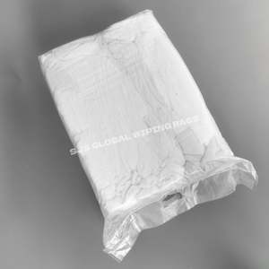 Trapos de Algodón Blancos para Limpieza Industrial, 100% Algodón, Paños de Limpieza - Product Image 1