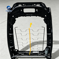 Structure de siège auto robuste en acier, squelette durable avec base de siège à ressorts et plaque de montage