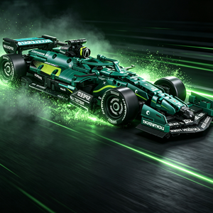 Kit <span class=keywords><strong>de</strong></span> Bloques <span class=keywords><strong>de</strong></span> Construcción <span class=keywords><strong>de</strong></span> Coche <span class=keywords><strong>de</strong></span> Carreras <span class=keywords><strong>de</strong></span> Fórmula Verde a Escala <span class=keywords><strong>1</strong></span>:14 con Función <span class=keywords><strong>de</strong></span> Retroceso, Modelo <span class=keywords><strong>de</strong></span> Vehículo Deportivo DIY, Juguete Coleccionable <span class=keywords><strong>para</strong></span> Exhibición en Casa - Product Image 4