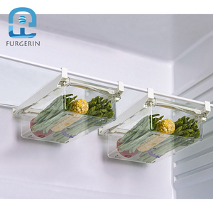 Cassetto del <span class=keywords><strong>frigorifero</strong></span> appeso trasparente uovo verdura Crisper cucina scatola di immagazzinaggio di grande capacità tipo di cassetto - Product Image 4
