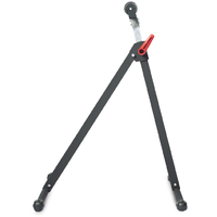 Support de scie à roulettes en acier YS haute performance pour le travail du bois, chevalet mobile réglable en hauteur, pliable et personnalisable