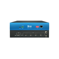 Expansor Multipantalla 7680x4320 60Hz 8K60 1 Entrada 4 Salidas DP HDMI Web-LAN para Control de Empalme en Cabina, Publicidad Comercial y Mural, FCC