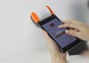 Impresora térmica Sunmi V2pro portátil mini 58mm Bluetooth WIFI 4G todo en uno android impresora de mano pos - Product Image 4