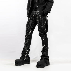 ديزنيو جودة عالية جينز أزياء الرجال عالية الخصر نمط مع زخرفة نمط زائد الحجم الجينز الرجال مستقيم الساق - Product Image 2