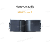 Superventas de alta calidad K208 doble 8 pulgadas Line Array 2 vías caja de altavoz sistema de sonido profesional caja de altavoz