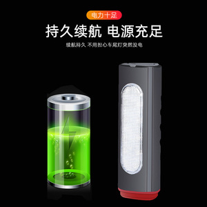 <b>Bicycle</b> Rear <b>Light</b> Led Rechargeable IpX4 Waterproof Cycling Safety Tail <b>Light</b> With 4 Modes For Night Riding - Product Image 5