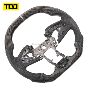 พวงมาลัยคาร์บอนไฟเบอร์แท้ TDD สำหรับ HONDA CIVIC รุ่นที่ 10 เจเนอเรชั่นจีน FC/FK ปี 2016 2017 2018 2019 2020 2021 - Product Image 2