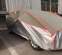 Housse de voiture anti-grêle LC, résistante, imperméable, protection UV, anti-poussière, anti-rayures, pour extérieur, toutes saisons