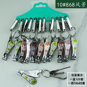 Coupe-ongles 15,0 mm à lame plate avec lime intégrée pour usage général des doigts, en acier inoxydable et plastique, origine Shandong - Product Image 4