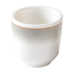 Xiangyuan melamine tableware cups, restaurant tea cups, creative and shatterproof cups, imitation porcelain <b>plastic</b> water cups, - Product Image 3