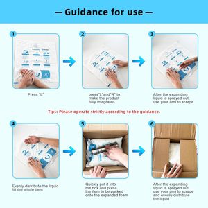Sacs en mousse de polyuréthane expansée Quanheng pour l'amortissement protecteur - Résistants aux chocs pour <span class=keywords><strong>colis</strong></span> e-commerce et produits irréguliers - Product Image 4