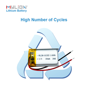 Nhà Máy Giá 902035 601525 3.7V 7.4V 180mAh 450mAh 600mAh LiPo pin có thể sạc lại Polymer Pin Lithium cho máy ảnh kỹ thuật số - Product Image 3