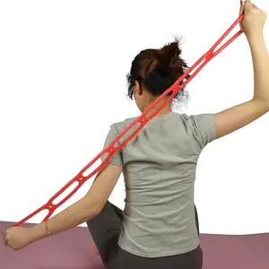 Portable 7 Ring Stretch and Resistance Exercise Band, resistance loop exercise bands, resistance bands loops