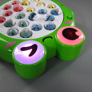 <span class=keywords><strong>Jeu</strong></span> de pêche électronique en gros, jouet interactif, puzzle rotatif, <span class=keywords><strong>poisson</strong></span> magnétique avec lumières, plateforme d'apprentissage colorée pour enfants - Product Image 6