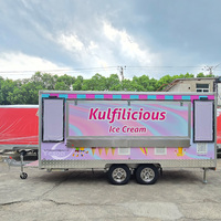 Cuisine mobile entièrement équipée, camion de restauration, restaurant, glace, barbecue turc, café, remorque de concession