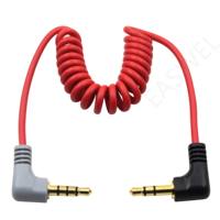 Câble SC7 enroulé de remplacement pour Rode IOS Patch TRRS-Microphone TRS 3.5mm