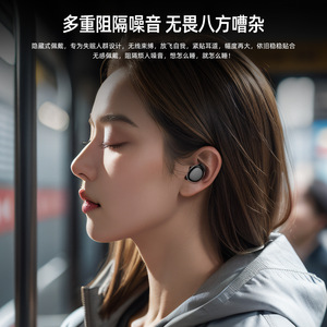หูฟังบลูทูธ Y50ให้หลับมีขนาดเล็ก TWS พร้อม ANC Lc3 BT 5.3สำหรับการนอน - Product Image 4